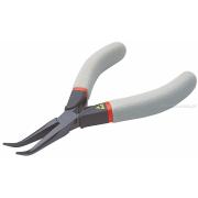 433.LE - szczypce do chwytania ESD, szczęki półokrągłe zagięte