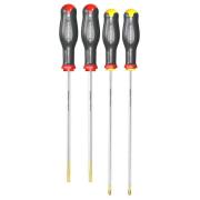 AT.J4PB - Zestaw 4 wkrętaków z długim grotem AT.J4PB - Zestaw 4 wkrętaków z długim grotem