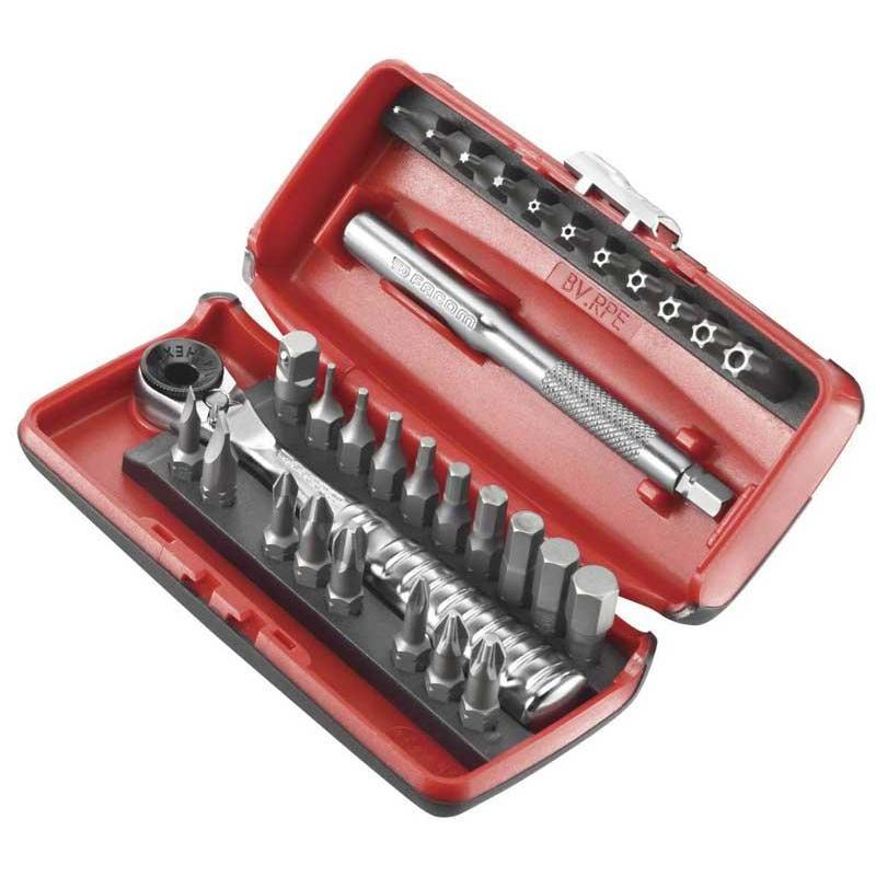 R.PEJ31PB - zestaw 28 końcówek z akcesoriami 1/4" R.PEJ31PB - zestaw 28 końcówek z akcesoriami 1/4"
