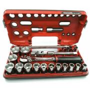 SL.DBOX1 - zestaw nasadek 1/2" w kasecie, 8mm - 32 mm