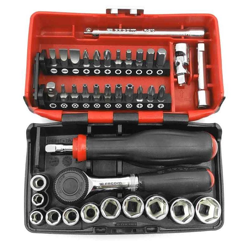 R.360NANO - zestaw nasadek 1/4" w kasecie, 5,5 mm -14 mm R.360NANO - zestaw nasadek 1/4" w kasecie, 5,5 mm -14 mm