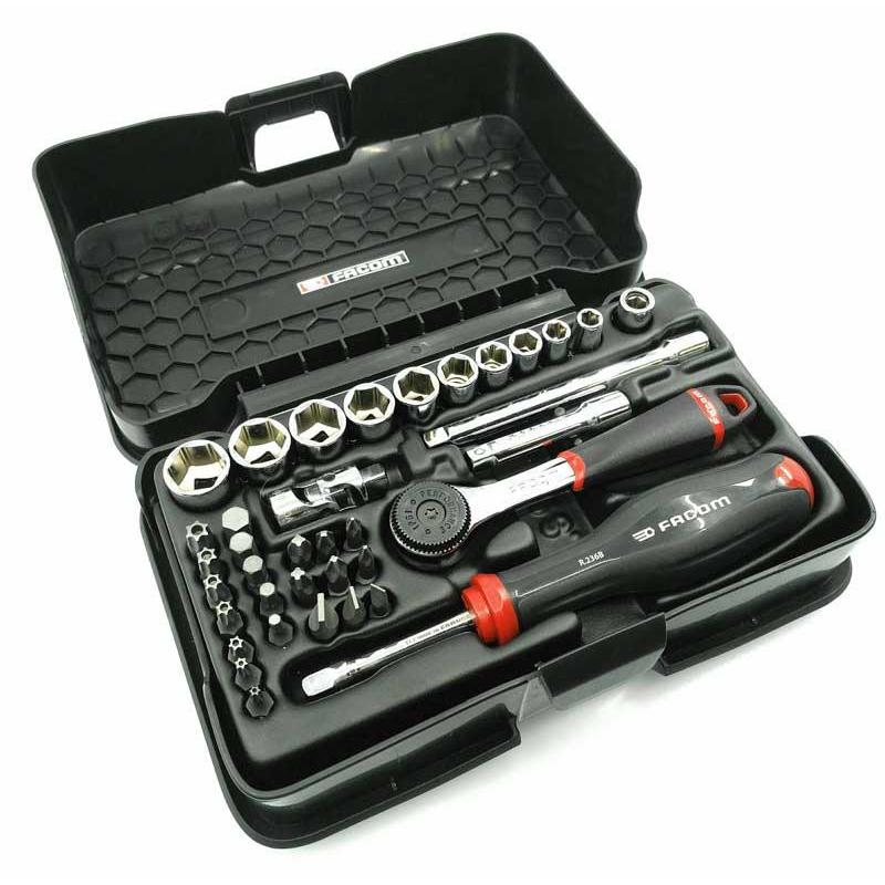 R.161-6P6 - zestaw nasadek 1/4" w kasecie, 5,5 mm - 14 mm