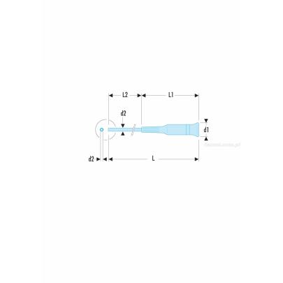 AEX.8X75 - wkrętak Micro-Tech® do śrub Torx®, T8