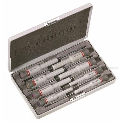 AEF.J3 - zestaw 8 wkrętaków Micro-Tech® do śrub z rowkiem i Phillips®, 2 - 4mm i PH00 - PH1