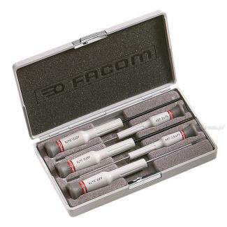 AEF.J5 - zestaw 5 wkrętaków Micro-Tech® do śrub z rowkiem i Pozidriv®, 2 - 3 mm i PZ0 - PZ1