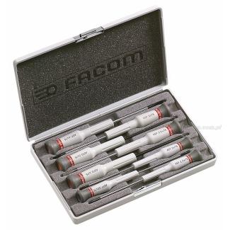 AEF.J6 - zestaw 8 wkrętaków Micro-Tech® do śrub z rowkiem, Phillips® i Pozidriv®, 2 - 4 mm, PH00 i PZ0 - PZ1