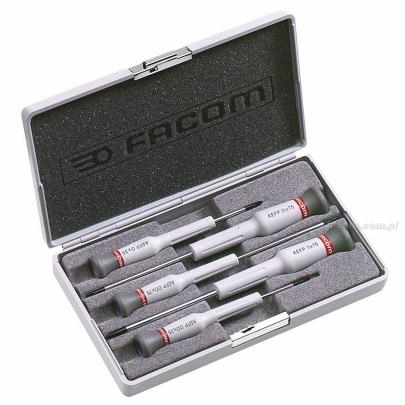 AEFP.J1 - zestaw 5 wkrętaków Micro-Tech® do śrub Phillips®, PH00 - PH1