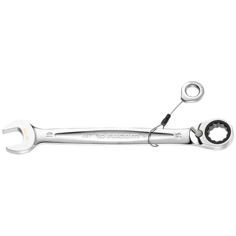 KLUCZ OCZKOWO-PŁASKI GRZECHOTK. SLS 18MM KLUCZ OCZKOWO-PŁASKI GRZECHOTK. SLS 18MM