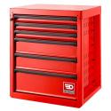 RWS-MBS6T - Base unit 6 drawers, red