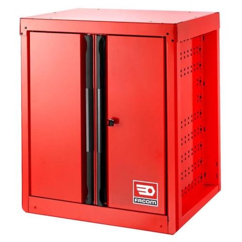 RWS-MBSPP - Szafka stojąca ROLL - z drzwiami pełnymi, czerwona