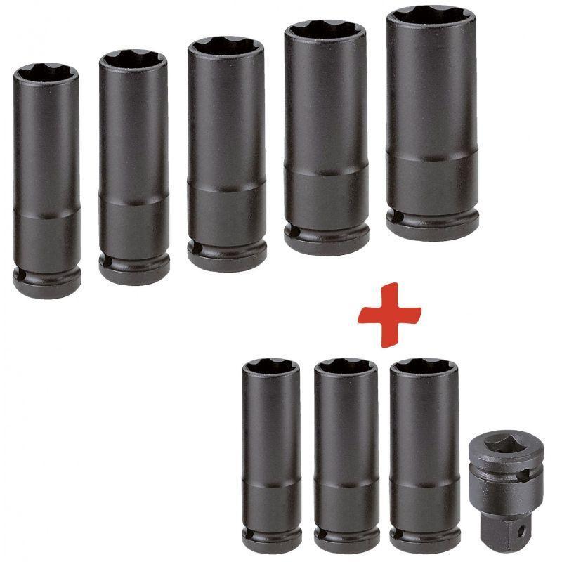 NSB.PB - zestaw nasadek udarowych 1/2', 13 -  32 mm 