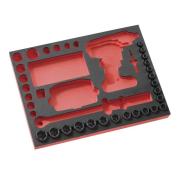 MODM.ROUEPB - moduł piankowy z 21 nasadkami 1/2' 