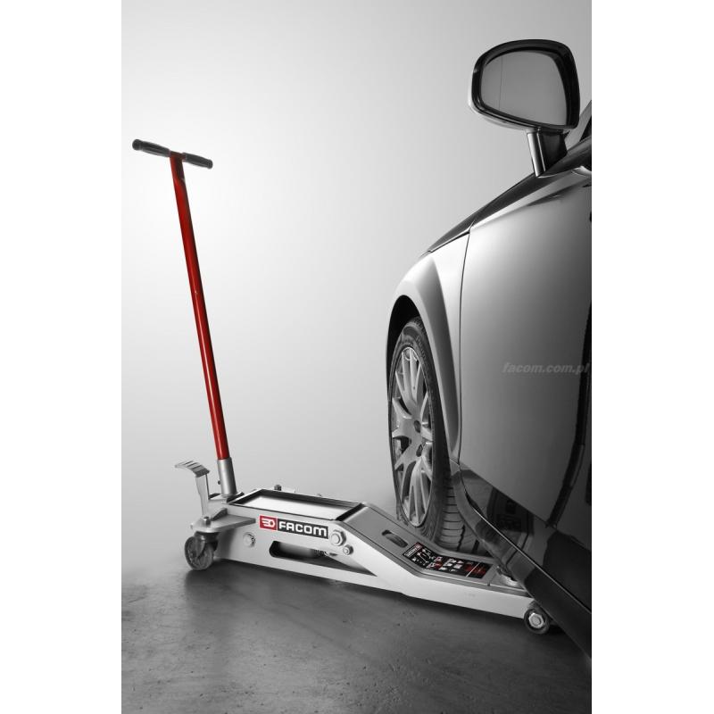 DL.200LP - podnośnik na kółkach, kompaktowy, ekstra płaski, 2 t