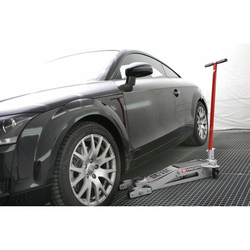 DL.200CR - podnośnik na kółkach „z blokadą” 2 t, 6 kółek