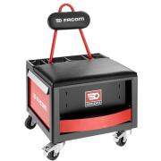 TCS-P1PF - Ruchome stanowisko pracy z wbudowanym siedzeniem wersja premium