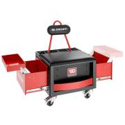 TCS-P2 - Ruchome stanowisko pracy z wbudowanym siedzeniem wersja 2 premium