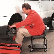 DTS.4 - stołek roboczy, wysokośc siedziska 420 mm