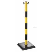 EV.BAP - słupki sygnalizacyjne żółto/czarne, 91 cm
