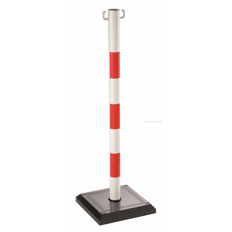 EV.BAP-RN - słupki sygnalizacyjne czerwono/białe, 91 cm EV.BAP-RN - słupki sygnalizacyjne czerwono/białe, 91 cm