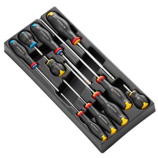 MOD.AT5 - Moduł 10 wkrętaków Protwist® do śrub krzyżakowych Phillips i Pozidriv, PH0 - PH3 i PZ1 - PZ2