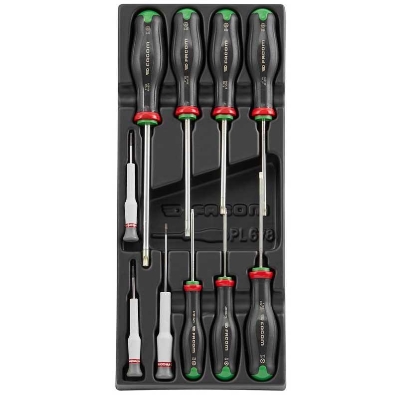 MOD.AT6 - Moduł 10 wkrętaków Protwist® Resistorx i Micro-Tech® Torx®, T6 - T8 i TT10 - TT40