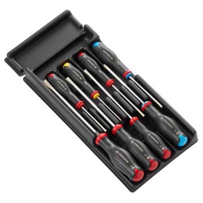 MOD.AT7 - Moduł 8 wkrętaków Protwist® do śrub z rowkiem i śrub krzyżakowych Phillips i Pozidriv, 3,5 - 8 mm, PH0 i PZ1 - PZ2