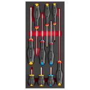 MODM.AT5 - Moduł 10 wkrętaków Protwist® do śrub Phillips i Pozidriv, PH0 - PH3, PZ1 - PZ2, wkładka piankowa