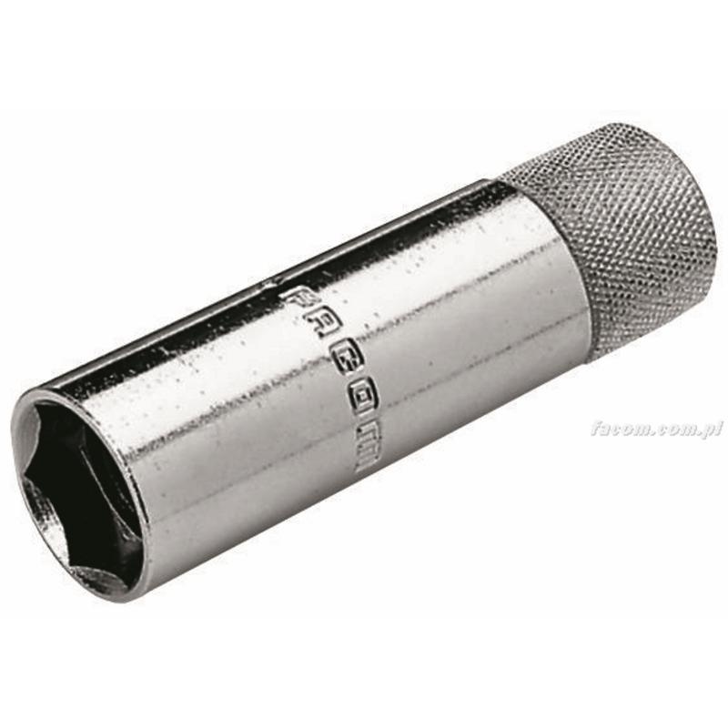B.J18A1 - nasadka z zabierakiem kwadratowym 3/8" do świec 18 mm, 90 mm B.J18A1 - nasadka z zabierakiem kwadratowym 3/8" do świec 18 mm, 90 mm