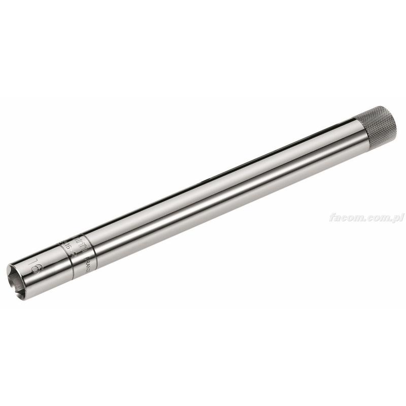 B.S16A2 - nasadka z zabierakiem kwadratowym 1/2" do świec 16 mm, 250 mm B.S16A2 - nasadka z zabierakiem kwadratowym 1/2" do świec 16 mm, 250 mm