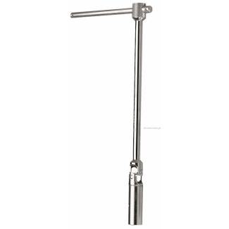 B.J19R1A - klucz przegubowy z zabierakiem kwadratowym 3/8" do świec 19 mm, 385 mm