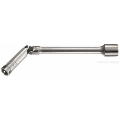 B.10R8L - klucz przegubowy z zabierakiem kwadratowym 3/8" do świec żarowych, 12 mm