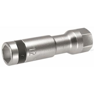 B.12-1 - nasadka z zabierakiem kwadratowym 3/8" do świec żarowych, 17 mm