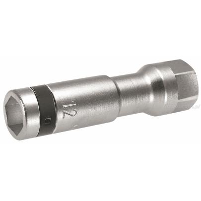B.12-1 - nasadka z zabierakiem kwadratowym 3/8" do świec żarowych, 17 mm