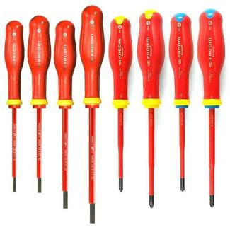 ATB.J8TVE - Zestaw 8 wkrętaków PROTWIST® BORNEO® do śrub mieszanych z cienkim grotem, 3,5 - 6,5 mm, PH1 - PH2, PZ1 - PZ2