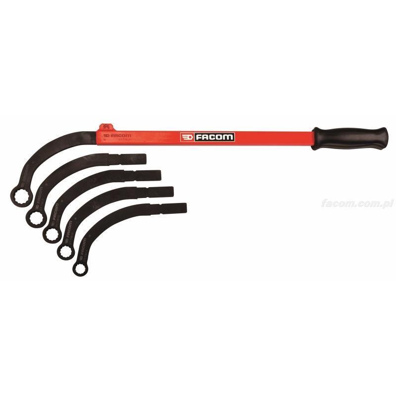 DT.TW - zestaw 5 kluczy do napinaczy pasków, 13 - 19 mm