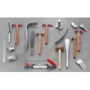 CR.858J20 - zestaw 20 podstawowych narzędzi dla specjalistów do formowania blach