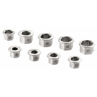 464.MKIT - Zestaw 9 pierścieni do klucza 464.M14X19, 8 - 17 mm