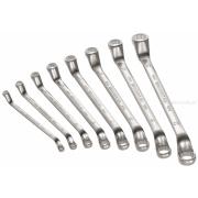 55A.JE8T - Zestaw kluczy oczkowych odsadzonych, 8x9 - 24x26 mm 55A.JE8T - Zestaw kluczy oczkowych odsadzonych, 8x9 - 24x26 mm