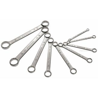 59.JN8T - Zestaw kluczy oczkowych prostych, 8x9 - 22x24 mm