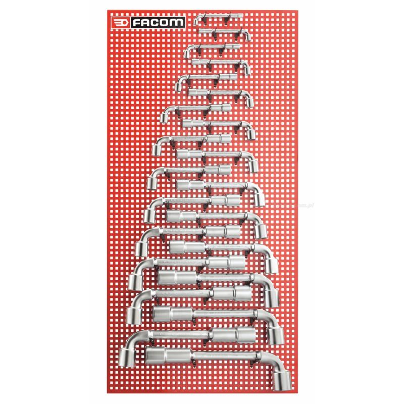75.P22M - Zestaw kluczy fajkowych, 8 - 32 mm