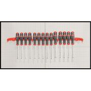 74A.P14E - Zestaw kluczy nasadowych, 3,2 - 14 mm