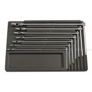 MOD.99B - Zestaw kluczy nasadowych T, 7 - 19 mm