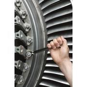 SVB1214 - klucz oczkowy z grzechotką, główka o profilu rowkowanym Spline, 3/8" - 7/16"