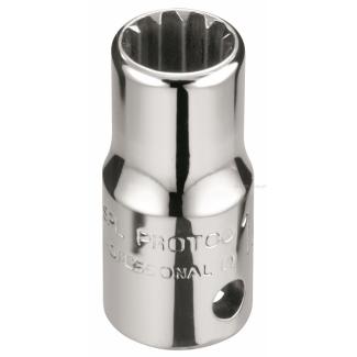 4714SPL - nasadka 1/4" z profilem nacinanym Spline, 7/16"