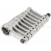 J5100 - zestaw 9 kluczy oczkowych z zabierakiem kwadratowym 3/8" - 12-kątnym J5100 - zestaw 9 kluczy oczkowych z zabierakiem kwadratowym 3/8" - 12-kątnym