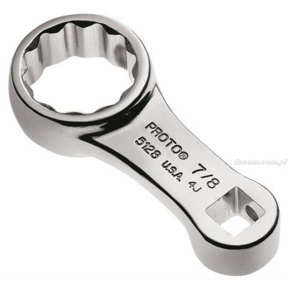 J5100 - zestaw 9 kluczy oczkowych z zabierakiem kwadratowym 3/8" - 12-kątnym