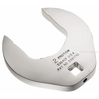 J5338CF - końcówka Crowfoot 1/2" płaska, 1'3/16"