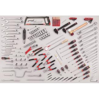 CU.AE50 - zestaw 153 narzędzi dla mechanika silnikowego