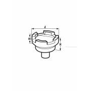 DL.PLHP15305204 - główka szeroka do podnośników DL.PLHP1530 DL.PLHP15305204 - główka szeroka do podnośników DL.PLHP1530