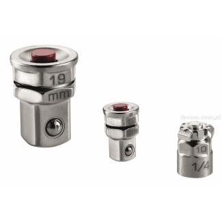 467.ADAPT10-19 - Zestaw 2 łączników do kluczy 10 i 19 mm